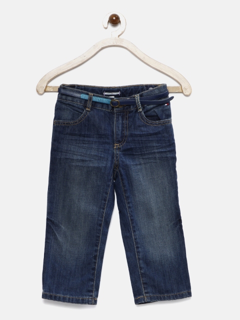 

Tommy Hilfiger Girls Blue Mila Mid-Rise Jeans