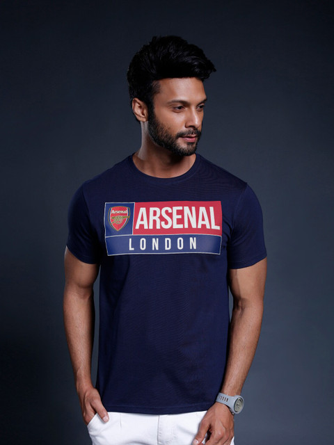 

Arsenal FC Men Blue Arsenal: City Printed T-shirt