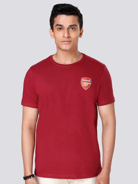 

Arsenal FC Men Burgundy T-shirt