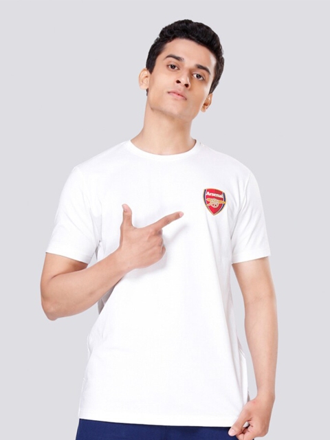 

Arsenal FC Men White Arsenal: Badge T-Shirt