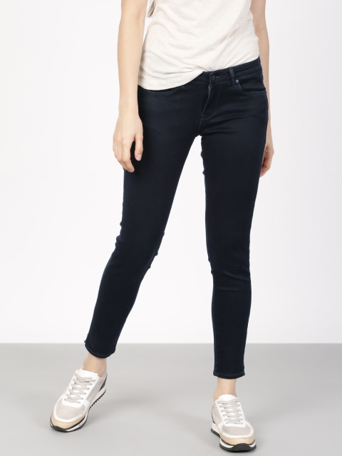 

ether Women Blue Skinny Fit Stretchable Jeans
