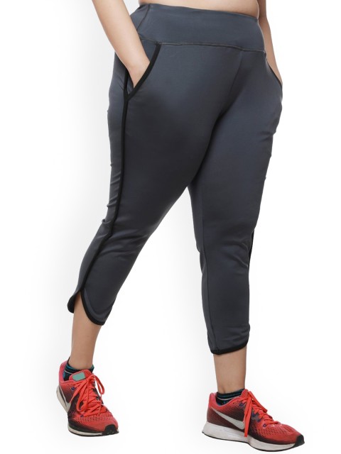 

STUDIOACTIV Women Grey Solid Track Pants