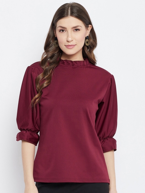 

PRINCINN MEYER Maroon Top