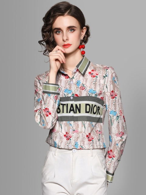 

JC Collection Women Multicoloured Floral Printed Casual Shirt, Multi