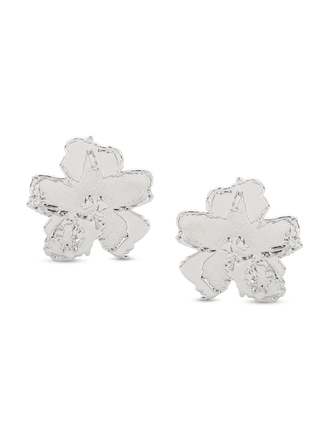 

Ted Baker Silver-Toned Floral Studs Earrings