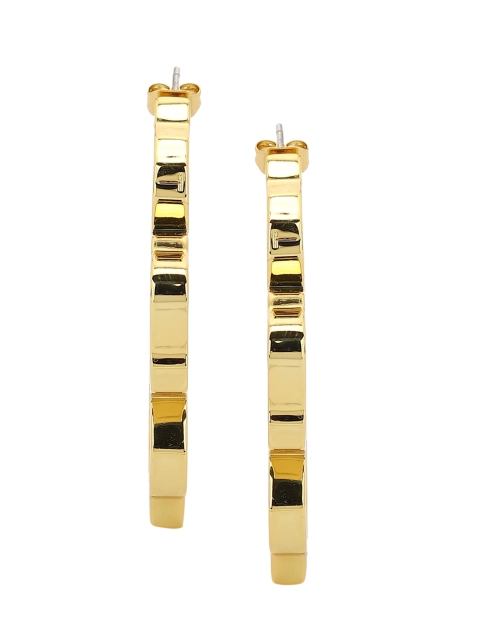 

Ted Baker Gold-Toned Contemporary Hoop Earrings