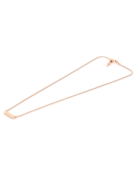 

Ted Baker Rose Gold-Plated Bar Pendant With Chain