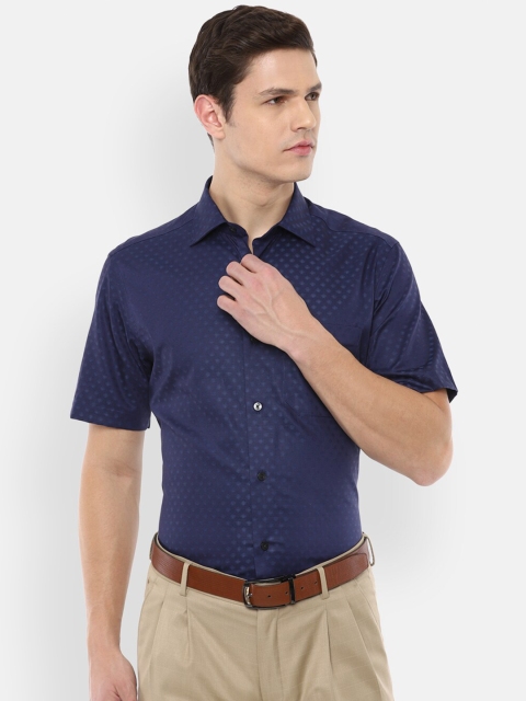 

Louis Philippe Men Purple Formal Shirt