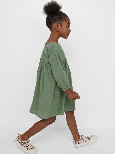 

H&M Girls Green Cotton Dress