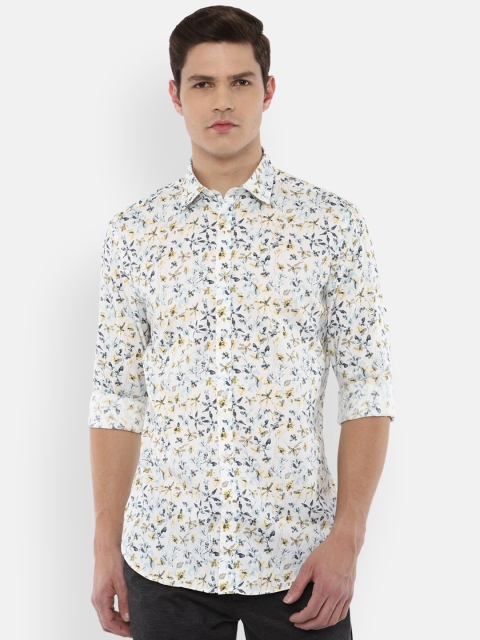 

Louis Philippe Sport Men White Floral Printed Casual Shirt