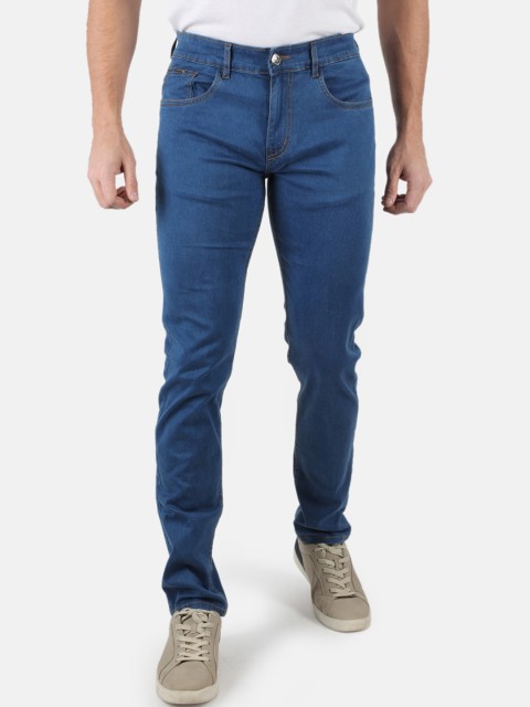 

Monte Carlo Men Blue Narrow Slim Fit Stretchable Jeans
