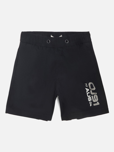 

Octave Boys Navy Blue Cotton Shorts
