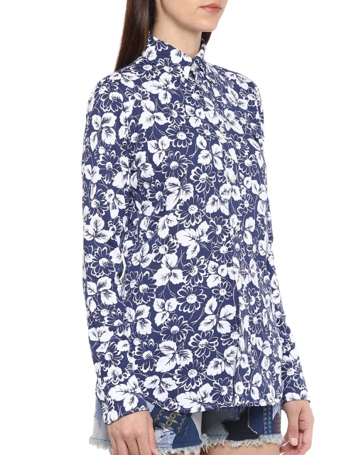 

Polo Ralph Lauren Blue Floral Printed Top