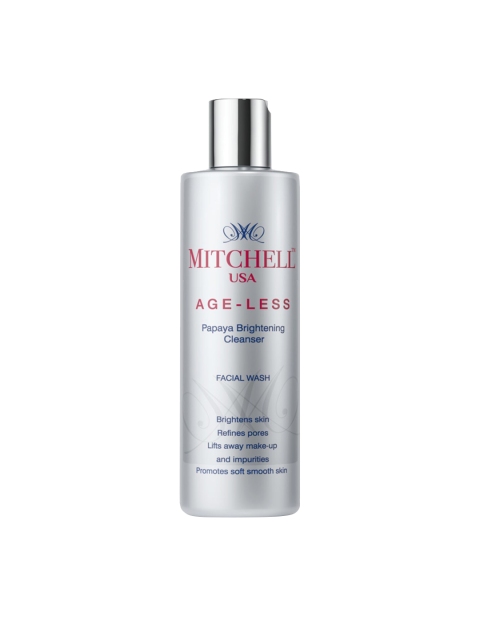 

MITCHELL USA Age-Less Papaya Brightening Cleanser Face Wash - 200 ml, White