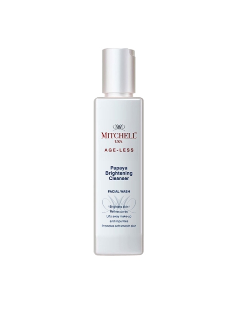 

MITCHELL USA Age-Less Papaya Brightening Cleanser Face Wash - 100 ml, White