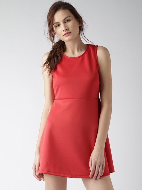 

Mast & Harbour Women Red Fit & Flare Dress