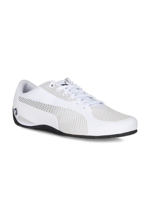 

Puma Unisex White BMW MS Drift Cat 5 Ultra Solid Sneakers