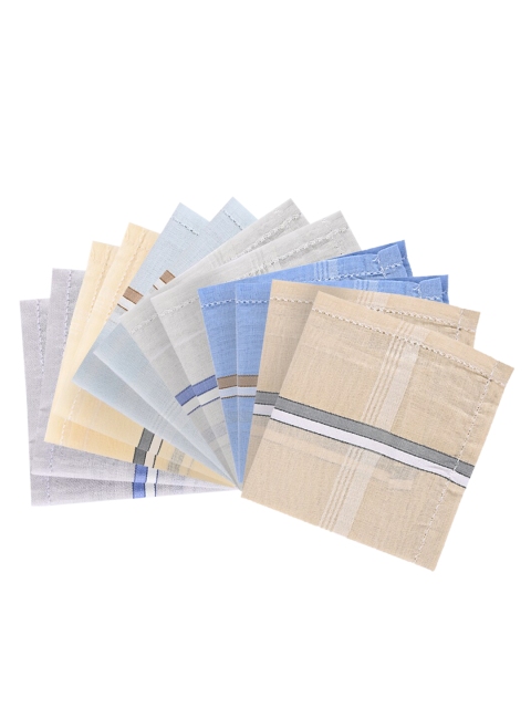 

Buckleup Men Pack of 12 Handkerchiefs Gift Set, Blue