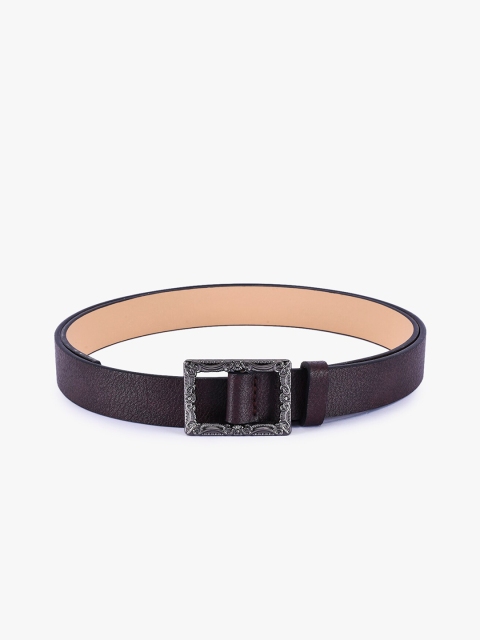 

BuckleUp Women Brown Buckle-Up Belt