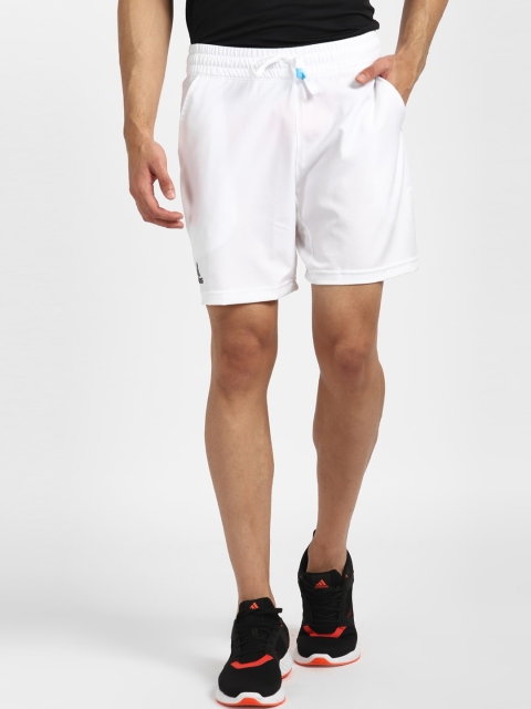 

ADIDAS Men White Regular Fit Shorts