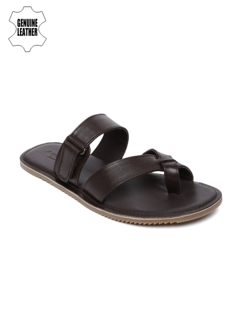 

Amster Men Brown Genuine Leather Sandals
