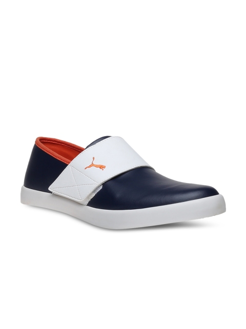

PUMA Unisex Navy Blue Colourblocked El Rey Milano II DP Sneakers