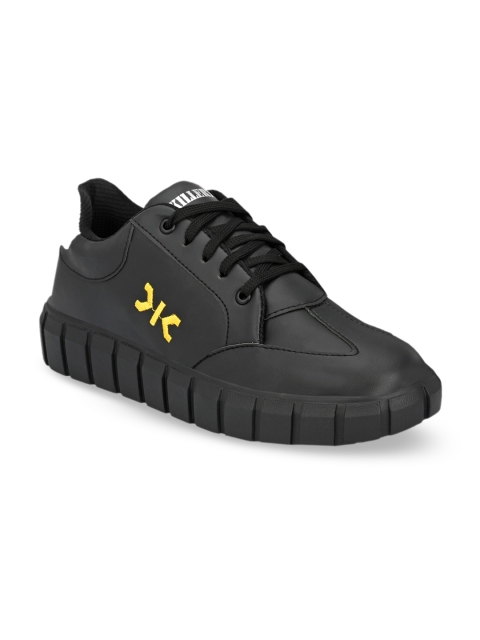 

Killer Men Black Solid Regular Sneakers