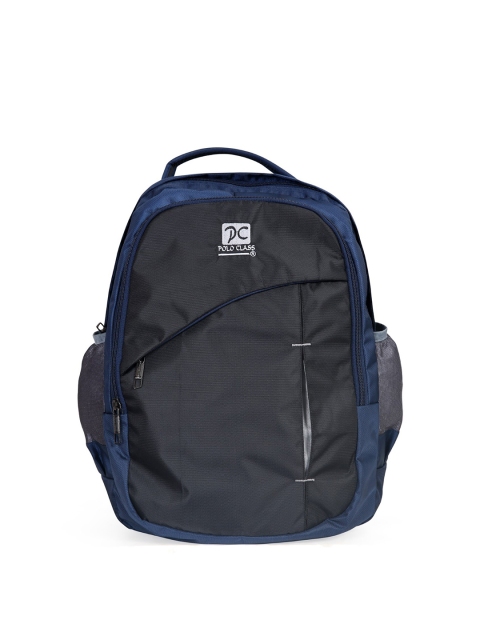 

Polo Class Unisex Black Zipper Backpack