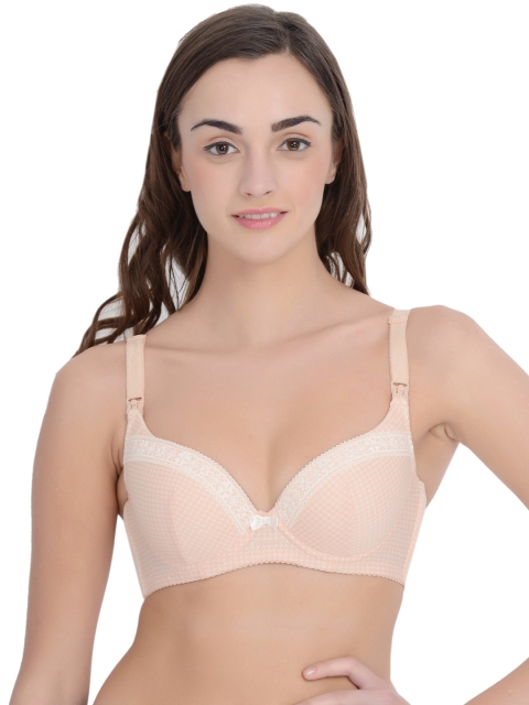 

Da Intimo Beige Printed Maternity Bra DIF-02