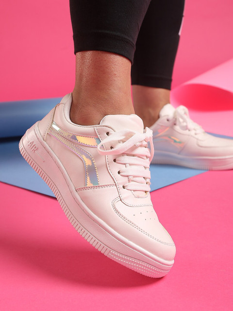 

GNIST Women White Lightweight Sneakers