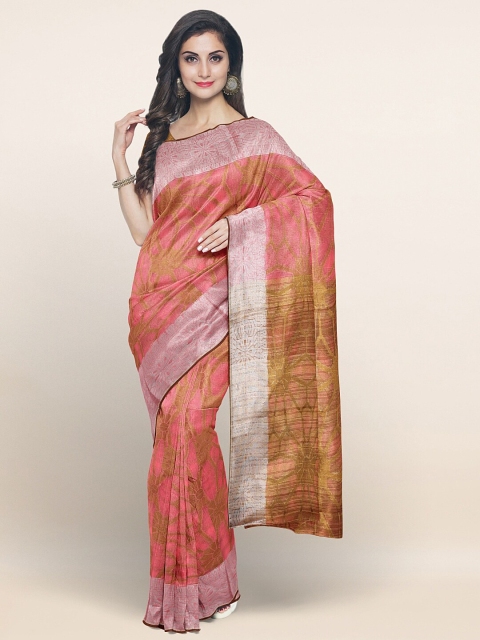 

Pothys Pink Woven Design Saree