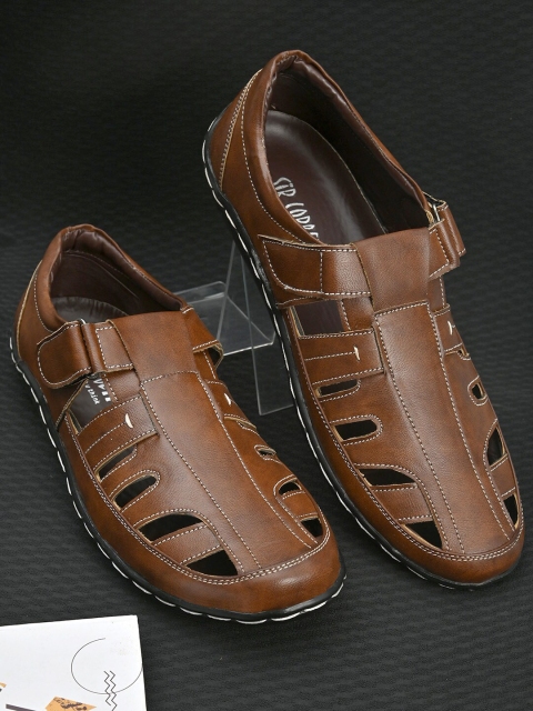 

Sir Corbett Men Brown Solid Shoe Style Sandals