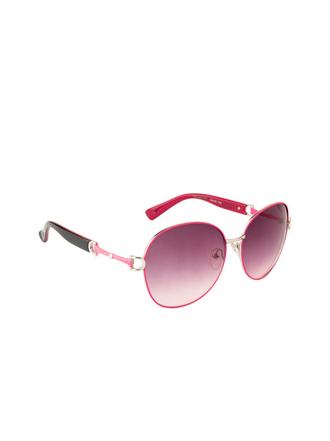 

Ted Smith Women Pink UV Protected Oval Sunglasses TSSP-1026S_C2