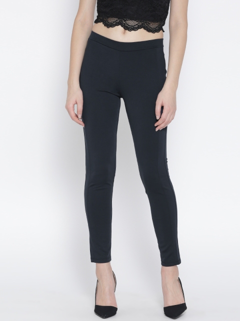 

United Colors of Benetton Navy Treggings, Navy blue
