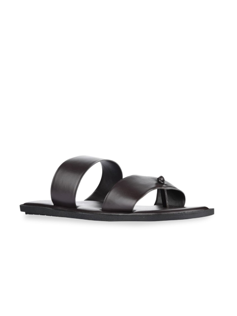 

SKO Men Brown LeatherSandals