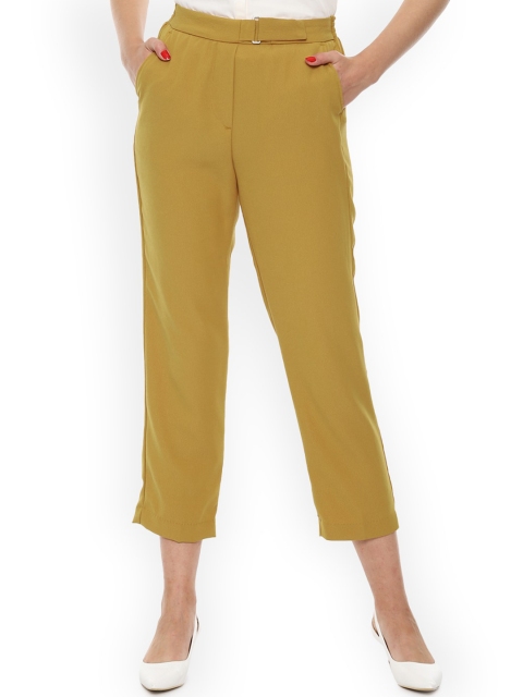 

Van Heusen Woman Women Yellow Trousers