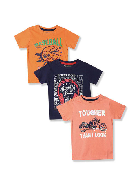 

Cherokee Boys Assorted 3 Printed T-shirt