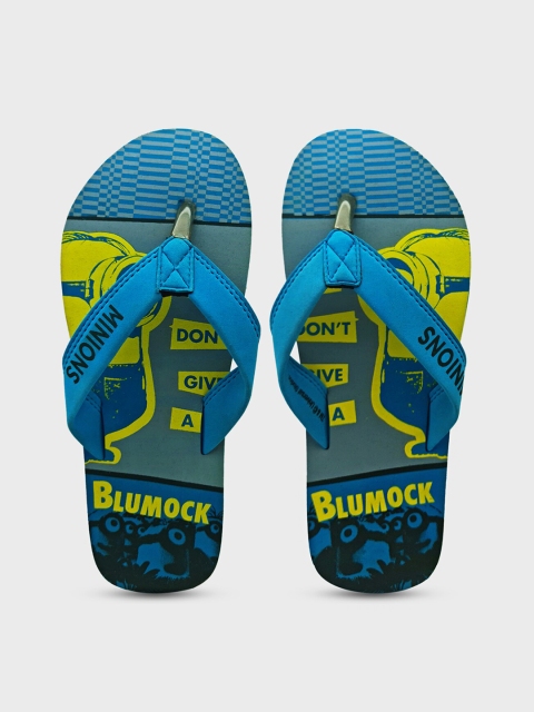 

Free Authority Men Blue & Yellow Minions Featured Flipflops