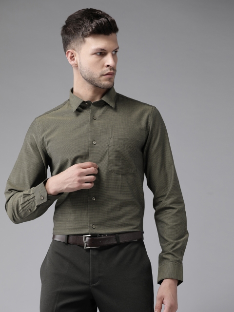 

Blackberrys Men Black Slim Fit Casual Shirt