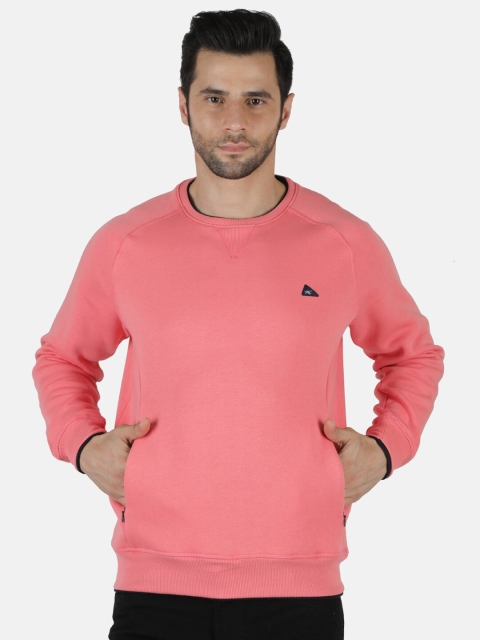 

Monte Carlo Men Plus Size Pink Sweatshirt