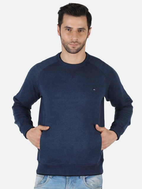 

Monte Carlo Men Navy Blue Cotton Sweatshirt