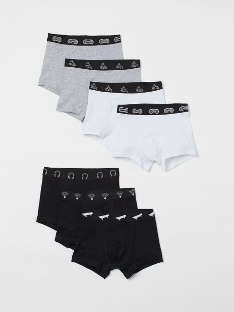 

H&M Boys 7-Pack Boxer Shorts - 0976917002, Multi
