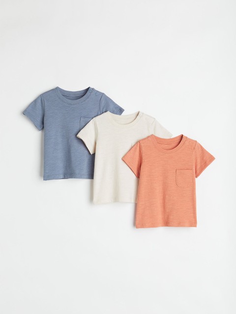 

H&M Boys 3-Pack T-shirts, Blue