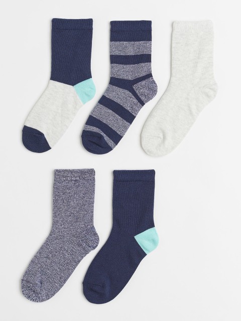 

H&M Boys 5-Pack Socks, Multi