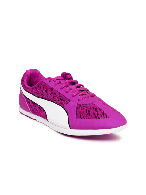 

Puma Women Purple & White Modern Soleil Quill Sneakers