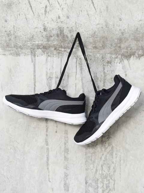 

Puma Men Black & Grey Duplex Evo Sneakers