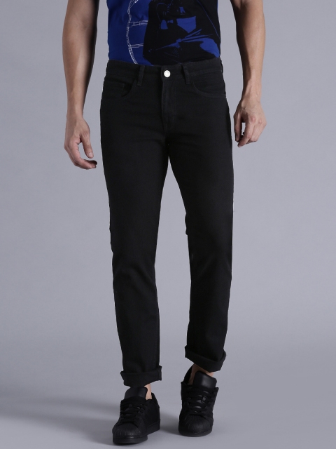 

Kook N Keech Men Black Regular Fit Stretchable Jeans