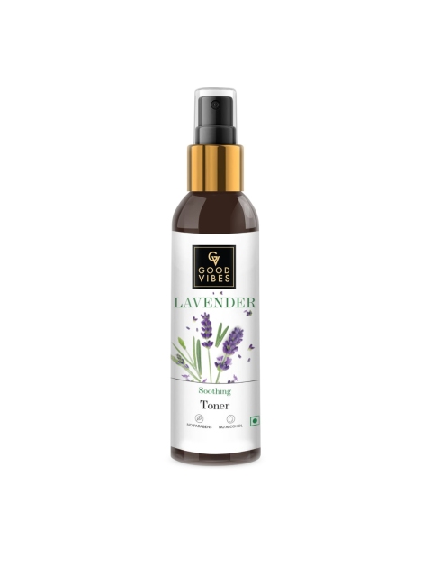 

Good Vibes Lavender Soothing Toner with Aloe Vera 120 ml, White