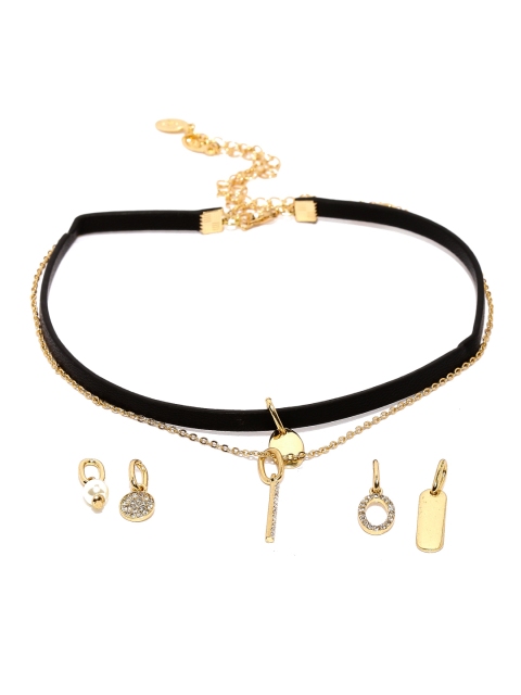 

Accessorize Set of 2 Necklaces, Black