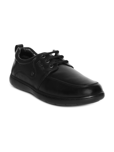 

Lee Cooper Men Black Leather Derbys